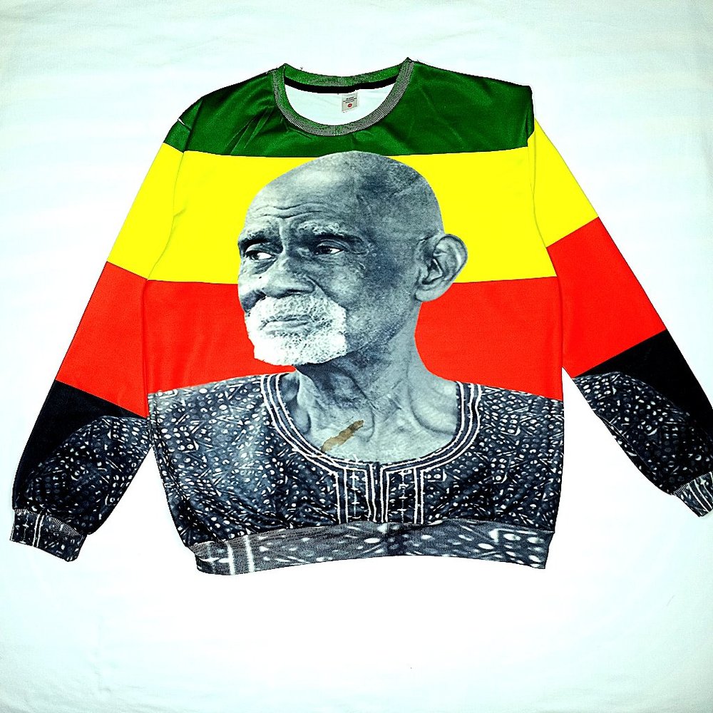 DR. SEBI Rasta 3D Print Pullover Shirt